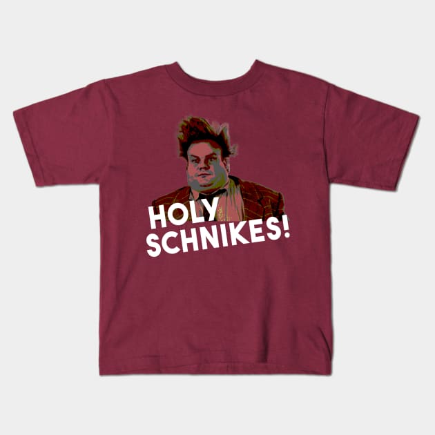 Holy Schnikes! Kids T-Shirt by Christyn Evans